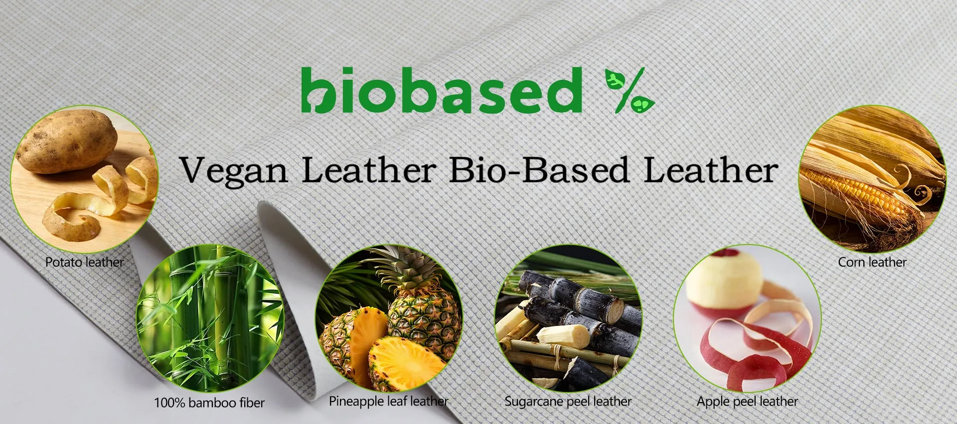 Soláthraí Leathar Vegan Bithbhunaithe