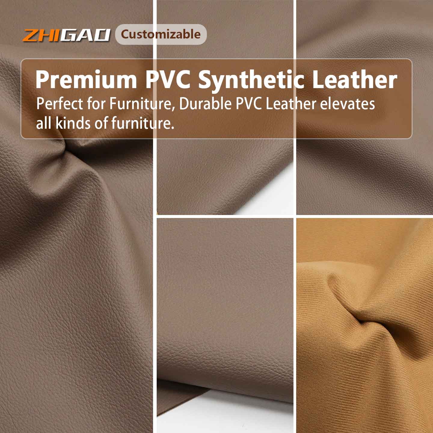Seolann Monarcha Leathar Zhigao Leathar Microfiber Ardfheidhmíochta