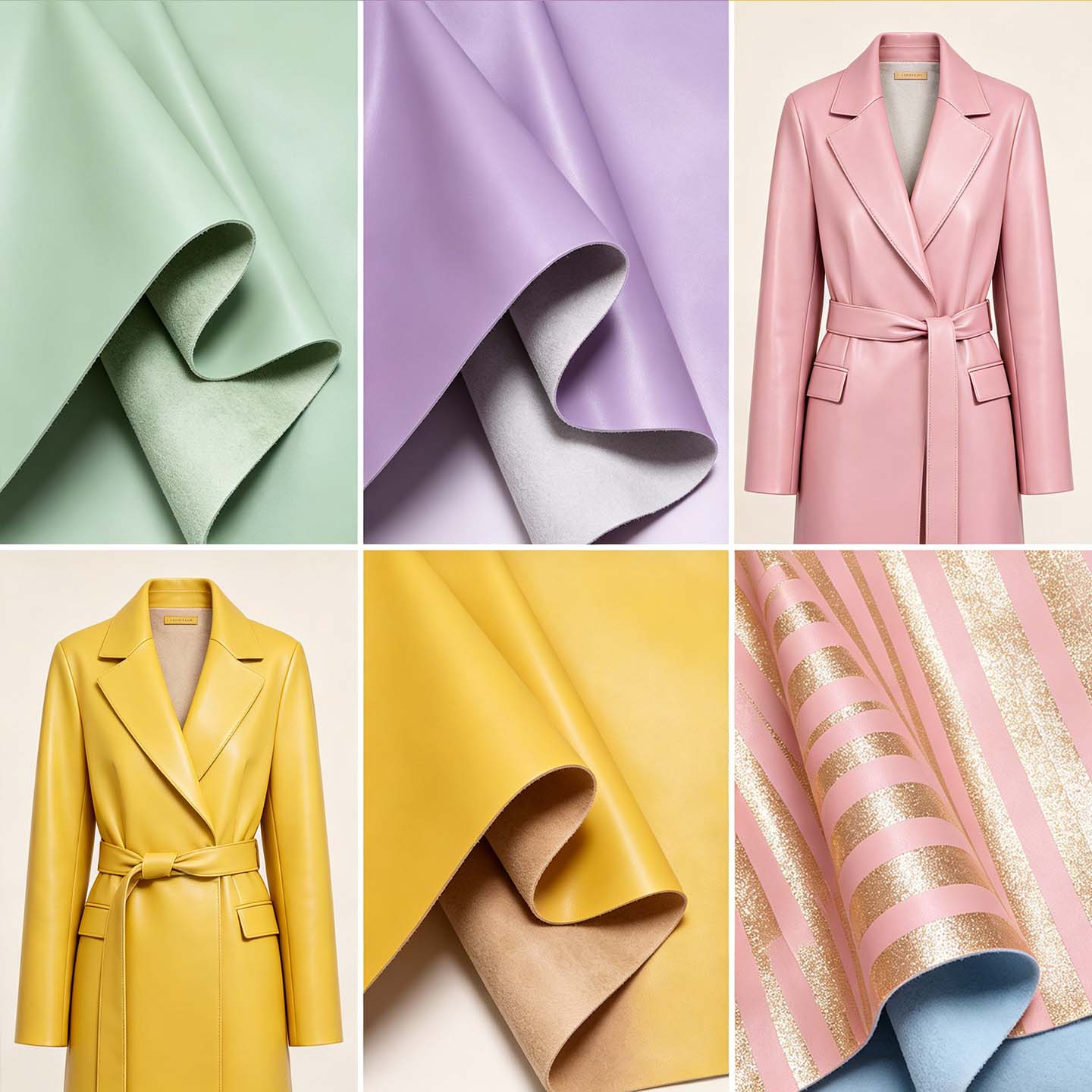 Leathar PU Ultra-Soft Lambskin-look do Ball éadaigh Éadaí Nua-Aimseartha nó gúna agus sciorta foirm-fheistiú
