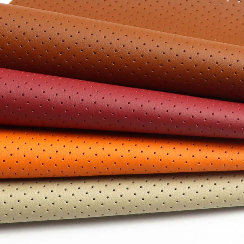 Bréifneach Microfiber Leathar Punching Carranna Fabraic Taobh istigh