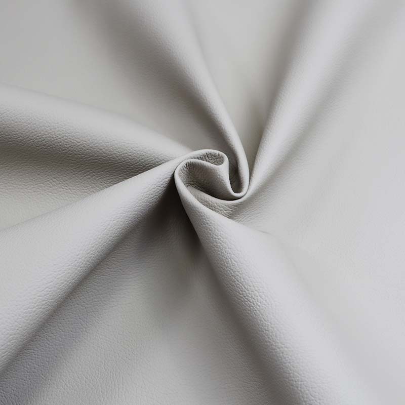 Leathar Gluaisteán Microfiber Sintéiseach Beag Litchi Grain