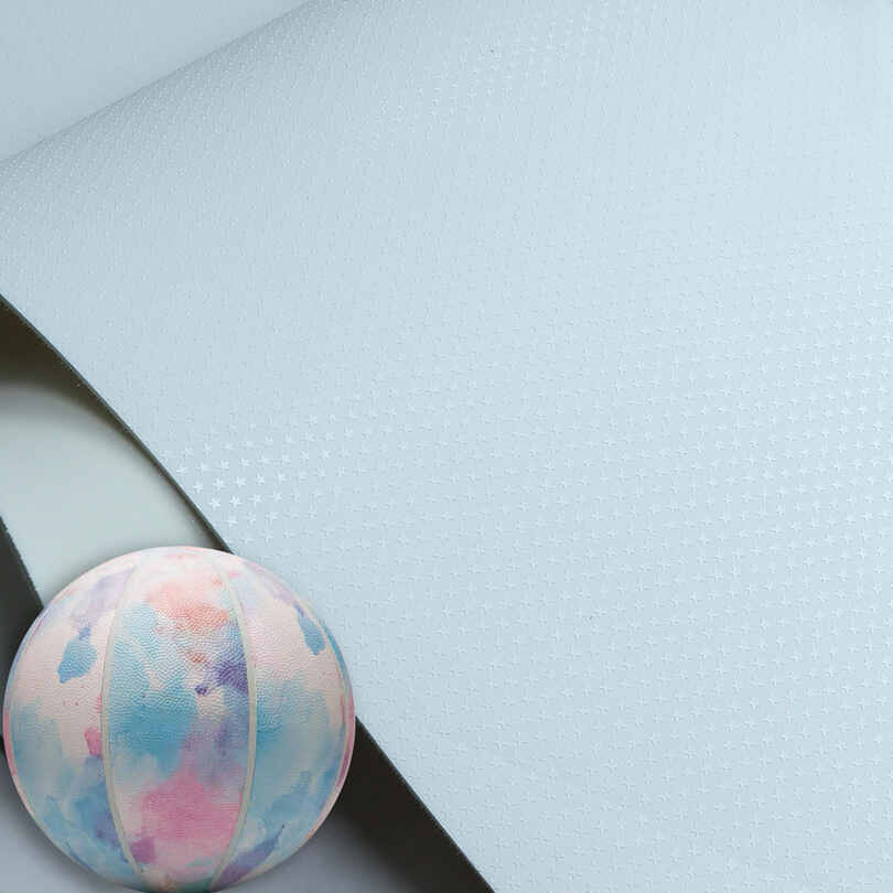 Fabraic Leathar Liathróidí Sacair Spóirt Patrún Réalta