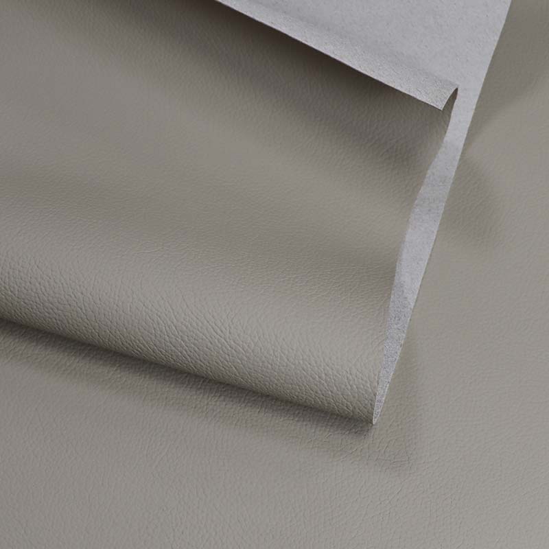 Leathar Gluaisteán Microfiber Sintéiseach Beag Litchi Grain