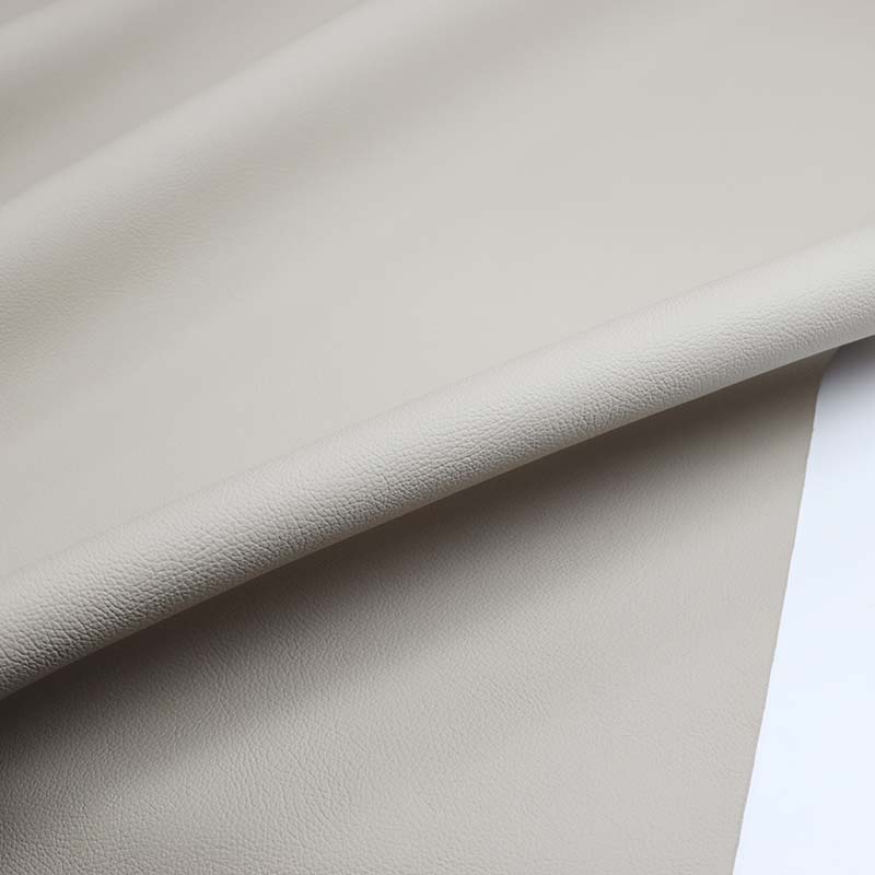 Leathar Gluaisteán Microfiber Sintéiseach Beag Litchi Grain